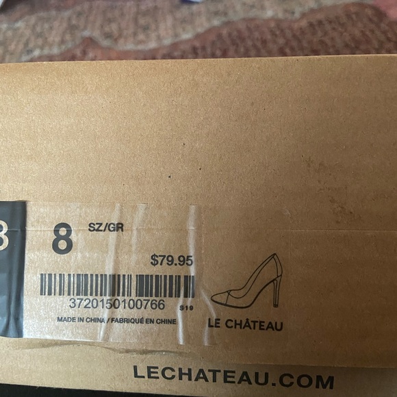 Beautiful La chateau black heels - Picture 5 of 5